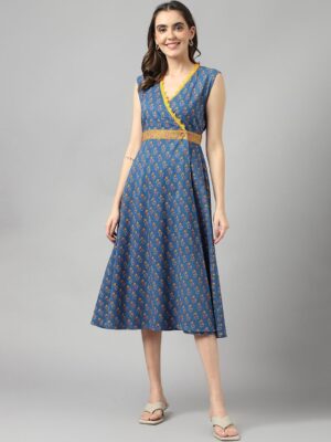 05c9ac18 17ae 483c 85f3 79cf97b1b98f1688039294088KALINIBlueEthnicMotifsPrintMidiDress1.jpg