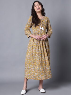 318be9db 6cf1 477b 876b d708c3fb4bc71688039747925KALINIMustardYellowFloralPrintA LineMidiDress1.jpg