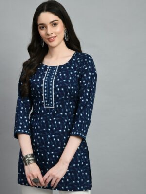 755b716c be64 4344 a0db db625a4fc90d1687522828549KALINIBlueWhitePrintedEmbellishedEthnicTunic1.jpg