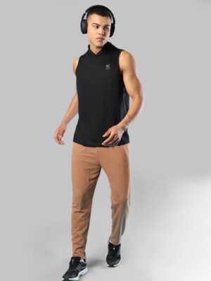 767e6e91 31af 4fdf 8299 2974b381c3ad1744197001646 HRX by Hrithik Roshan Men Monochrome Pockets Slim Fit T shir 1.jpg