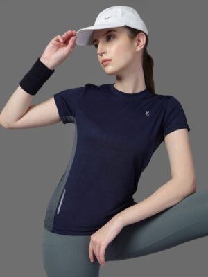 a901a971 d123 4c8f a34c a8c18e40013e1740569295543 HRX by Hrithik Roshan Women Dri FIT Solid Round Neck T shirt 1.jpg