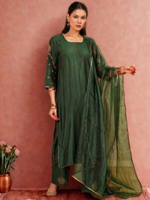 b10efb8c 6a0e 45cf 8663 1a90adba78f71738727187891 Sangria Green Straight Kurta With Trousers And Dupatta 41738 1.jpg