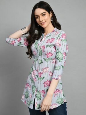 c73c8ae3 0157 4319 bc94 97af601ed8711687559406014KALINIBluePinkViscoseRayonMandarinCollarPrintedTunic1.jpg