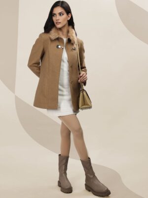 d68e6b9d 6236 4319 8728 0806f5b413f51729865308180 The Roadster Lifestyle Co Women Fur Self Design Single Breas 1.jpg