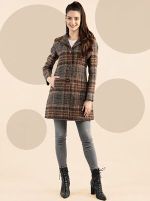 deaab0ba 5d89 4290 a9ea ee7b5459dd561729865098838 The Roadster Lifestyle Co Women Striped Single Breasted Over 1.jpg