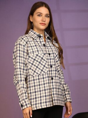 e82d8ff4 209d 48ea 8f1b caff5423d5cc1735902605183ChemistryWomenCheckedWoollenLightweightTailoredJacketwithPat1.jpg