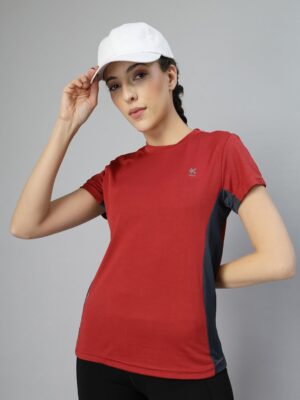 f3e64c05 042c 4b80 ade8 f3234e923c4f1742045147117 HRX by Hrithik Roshan Women Dri FIT Colourblocked Round Neck 1.jpg